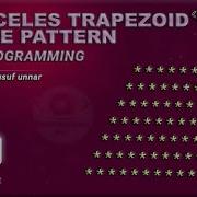 Print Isosceles Trapezoid Shape Pattern In C Programming Shorts