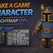 Creating Lightmap UVs In Maya 2nd UV Set For Games