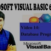 Video 14 Database Programming In Visual Basic 6 0