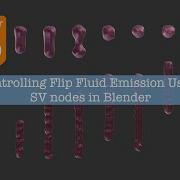 LIVENODING Flip Fluid Emission Toggle Using SV Nodes
