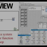 Modeling Of A System Using Transfer Function With While Loop Control System LabVIEW