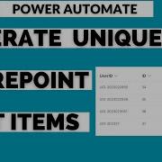 How To Create Unique ID For SharePoint List Records Using Power Automate Automatic ID Generator