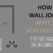 Revit Tutorials How Wall Joins Affect Wall Schedule