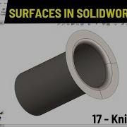 Knit Surface In SOLIDWORKS Surface Modeling