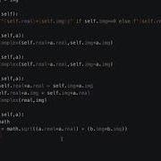 COMPLEX NUMBERS A WALKTHROUGH WITH PYTHON