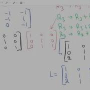 LU Decomposition LDU Decomposition Using Elementary Row Operations Linear Algebra