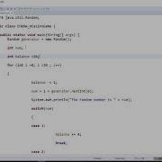 Java Ch6 Random Number Simulate A Casino Game