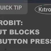 Microbit MakeCode Editor Input Blocks On Button Pressed Kitronik