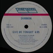 Shannon Give Me Tonight Vinyl 12 1984