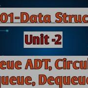Queue ADT Circular Queue Dequeue In Data Structures Tamil CS3301 Anna University Reg 2021 Cse