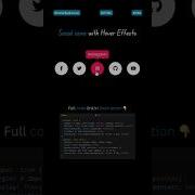 Social Icons With Hover Effects Pure CSS Webdevelopment Coding Hovereffect Shorts
