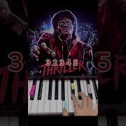 Michael Jackson Thriller Easy Piano Tutorial Piano Pianotutorial Pianolessons Pianomusic