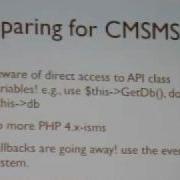 CMSMS Module Building Basics Part 5 GeekMoot2009 LQ