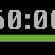 60 Minute Timer Progress Bar 4K 60 FPS