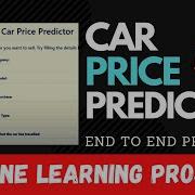 Car Price Predictor Project Machine Learning Linear Regression