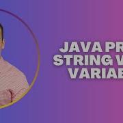 18 Java Print String With Variable