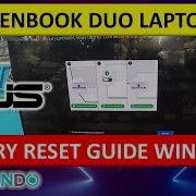 How To Factory Reset ASUS Zenbook Duo UX8406 With WinRE Built In Recovery Utility
