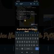 Python Program To Compute Modulus And Conjugate Of A Complex Number Master Python Shorts Trend