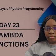 Lambda Functions 100 Days Of Python Programming Day 23