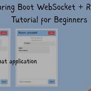 Spring Boot WebSocket React Tutorial For Beginners Real Time Chat App Explained Simply
