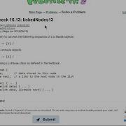Java Practice It 16 13 LinkedNodes13 ListNodes LinkedLists
