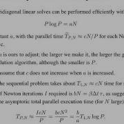 Parallel Performance And Parallel Algorithms 4
