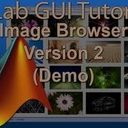 MatLab GUI Image Browser Demo Code Source Ver2