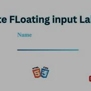 5 Minute Floating Input Label For Busy Web Designers Using CSS