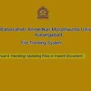 File Tracking System Handling Updating Files Or Inward Document
