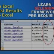40 How To Write In To Excel User Login Scenario II Apache POI Selenium Automation