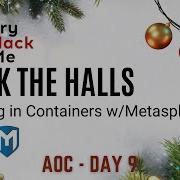 Использование Metasploit для адаптации к условиям Docker контейнера TryHackMe Advent Of Cyber