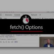 Javascript In A Minute Fetch API Options