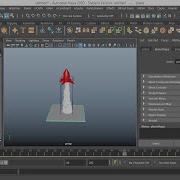 How To Model A Simple Rocket Animating Smoke Launching Simulation In Maya 2020