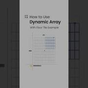 How To Use Dynamic Array In AutoCAD With Floor Tile Example