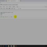 Bar Graph From The Data Stored In A Csv File In Python Jupyter IDE