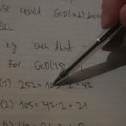 Number Theory And Cryptography Extended Euclidean Algorithm