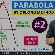 HOW TO DRAW PARABOLA BY RECTANGULAR METHOD OR OBLONG METHOD IN ENGINEERING DRAWING PROBLEM 2