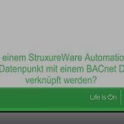 BACnet Data Point Link StruxureWare AutomationServer