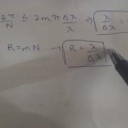 Resolving Power Problems 1 And 2