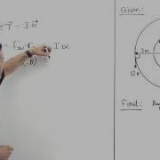 Torque Example With Newton S 2nd Law In Angular Form