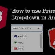 PrimeNG Dropdown Tutorial Quick Easy Guide For Beginners