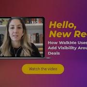 Hello New Reality How WalkMe Uses Gong To Add Visibility Around Their Deals
