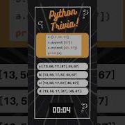 Python Trivia List 62 Coding Python Techcommunity Shorts Trending Viral Datascience