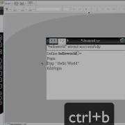 TI Nspire Coding Hello World 1
