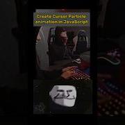 Create Mouse Particle Animation In Javascript Canvas Animation Shorts Css Developer Coding