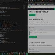 PHP Indexed Arrays