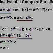 Calculus 2 Complex Numbers Functions 26 Of 28 The Derivative Complex Function Ex 1