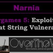 Нарния 5 Использование уязвимости форматирования строк OverTheWire Wargames