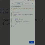 Print 1 To 10 Using While Loop In Java Shorts Shortsvideo