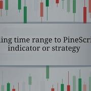 Adding Time Range To PineScript Indicator Or Strategy TradingView